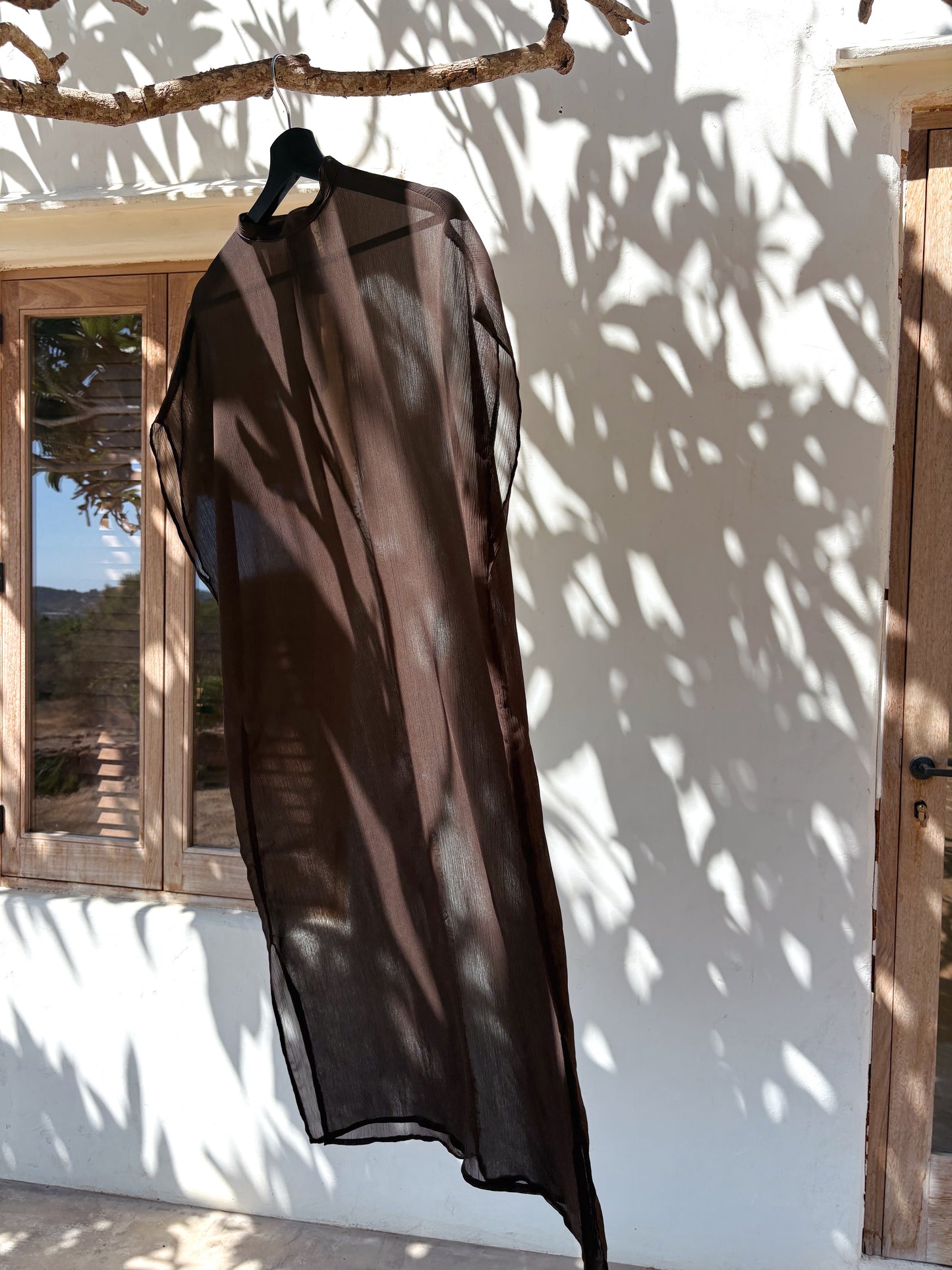 Brown Ease Kaftan