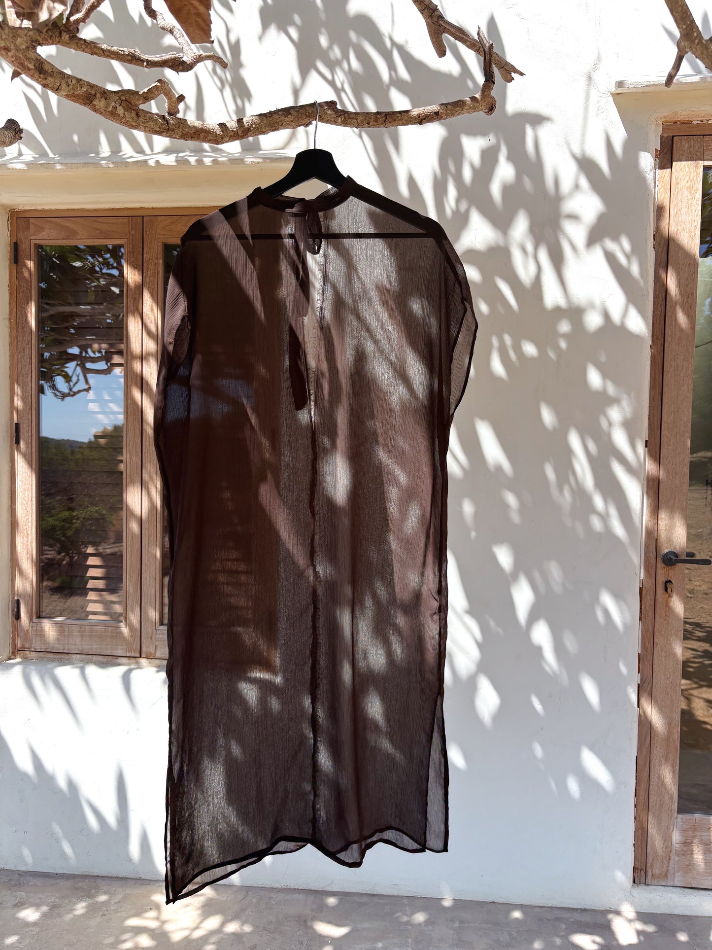 Brown Ease Kaftan