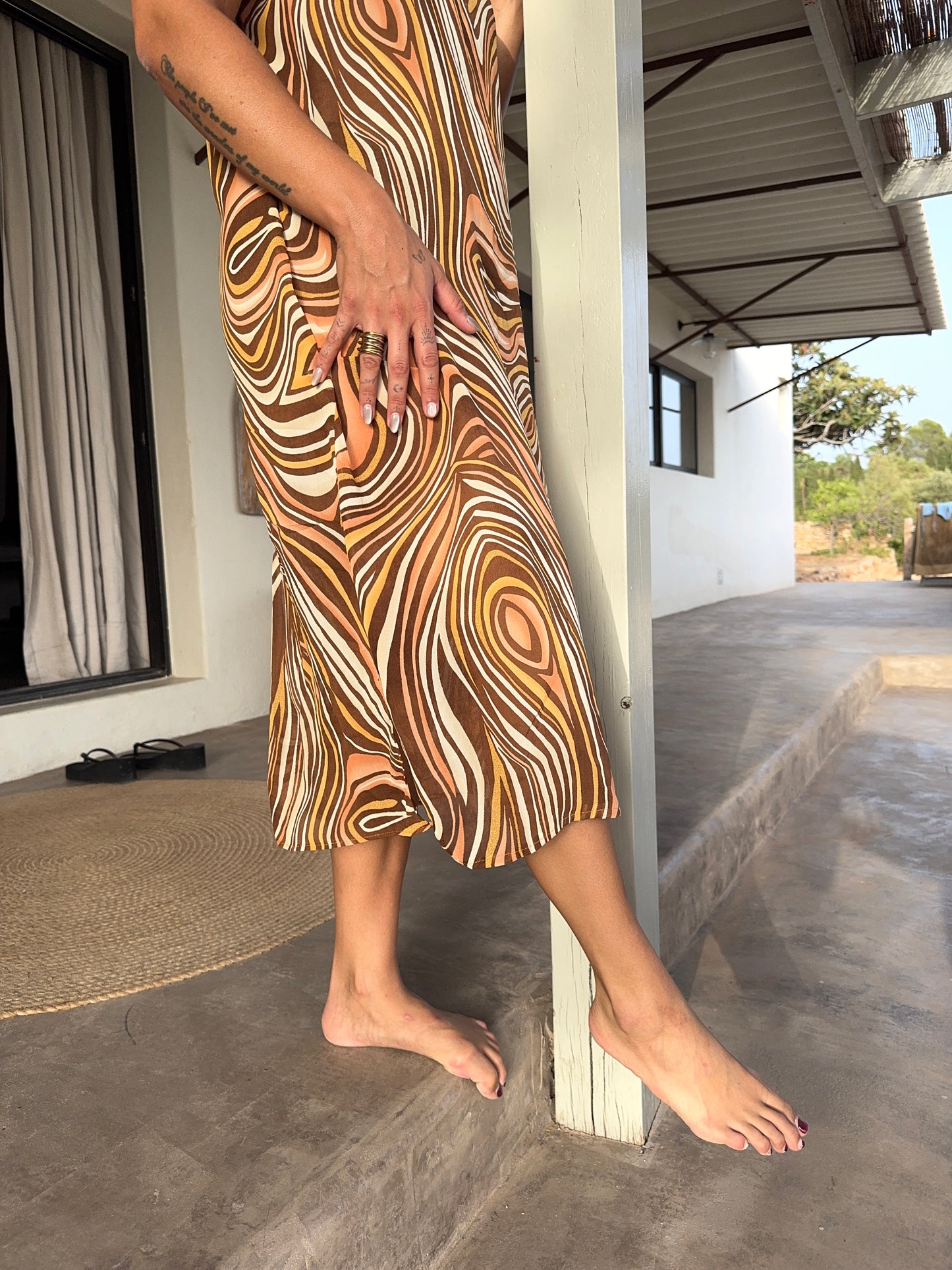 Seventies Swirl dress
