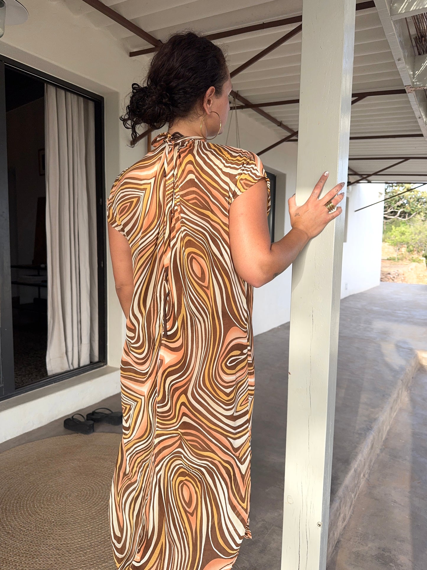 Seventies Swirl dress