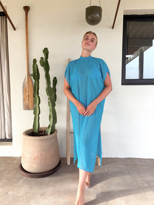 Azure bloom Kaftan